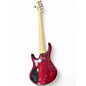Used MTD KINGSTON Z5 Trans Red Electric Bass Guitar