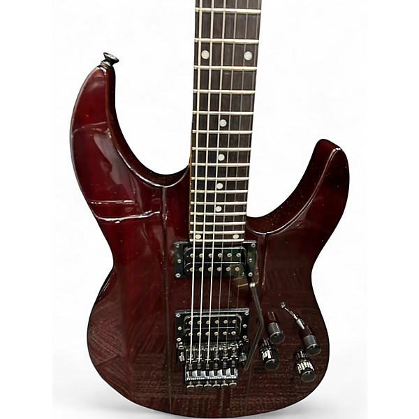 Used Line 6 JTV89F James Tyler Variax Blood Red Solid Body Electric Guitar