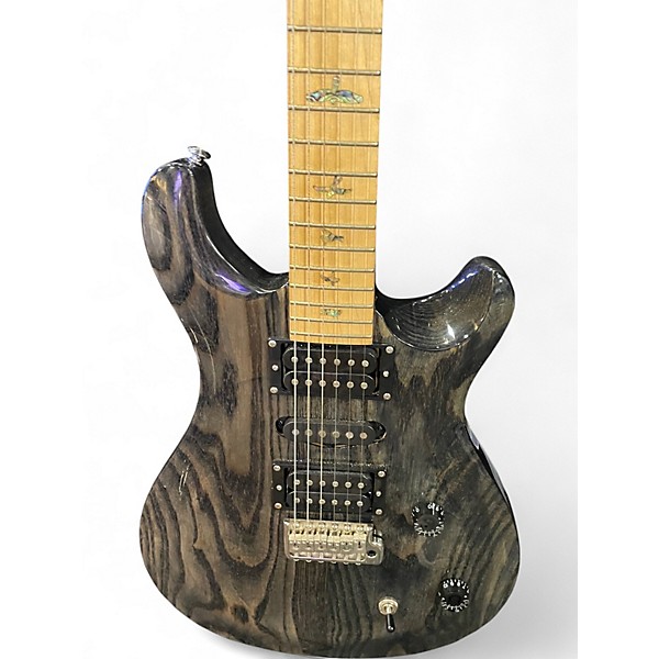 Used PRS SE SWAMP ASH SPECIAL Black Solid Body Electric Guitar