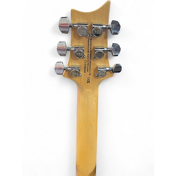 Used PRS SE SWAMP ASH SPECIAL Black Solid Body Electric Guitar