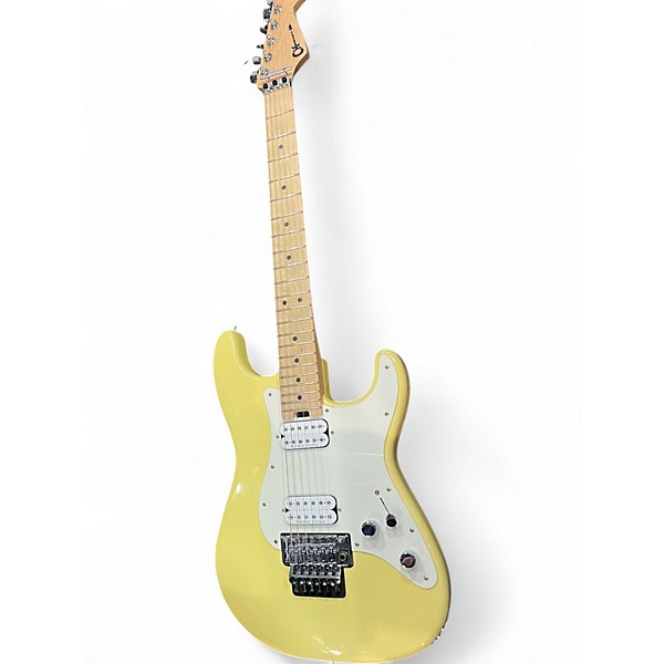 Used Charvel PRO MOD SAN DIMAS FR Yellow Solid Body Electric Guitar