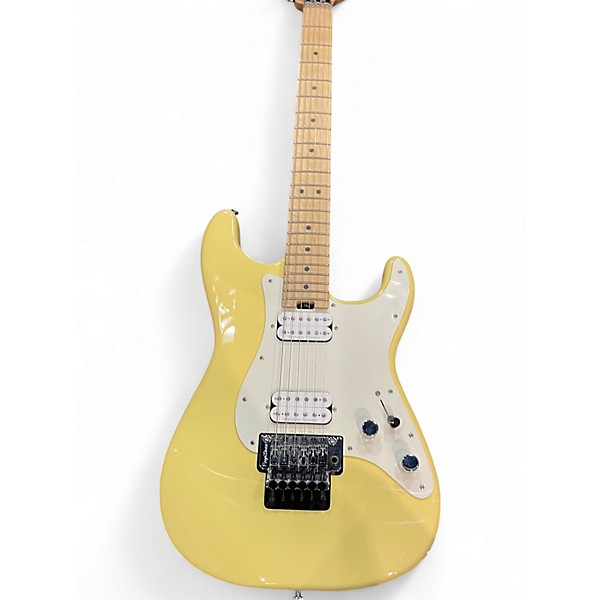 Used Charvel PRO MOD SAN DIMAS FR Yellow Solid Body Electric Guitar