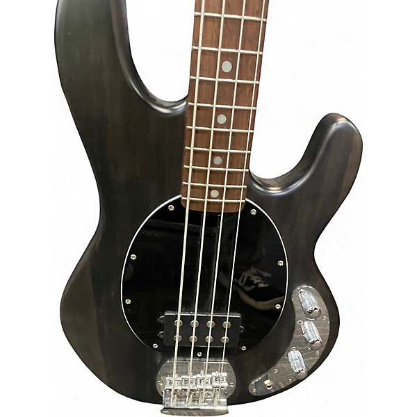 Used Ernie Ball Music Man Stingray 4 String GREY Electric Bass Guitar