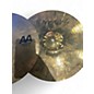 Used SABIAN 14in AA Medium Hi Hat Pair Brilliant Cymbal thumbnail