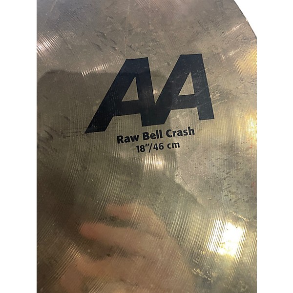 Used SABIAN 16in aa raw bell  Cymbal