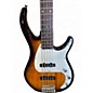 Used Peavey Milestone V 2 Tone Sunburst Electric Bass Guitar