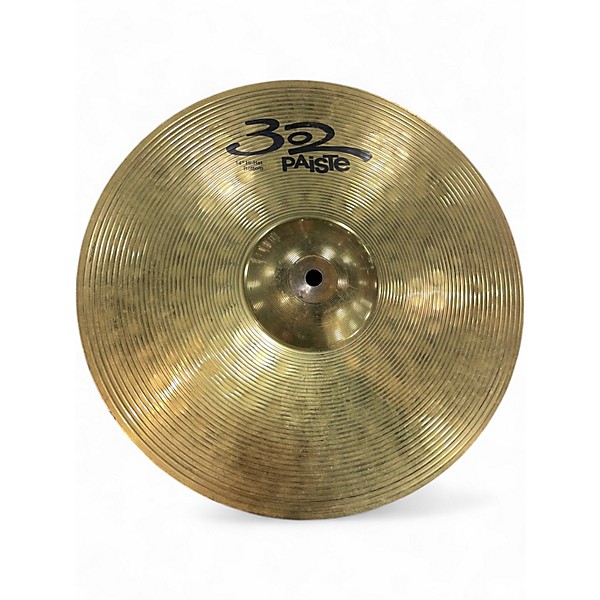Used Paiste 14in 302 Hi Hat Pair Cymbal