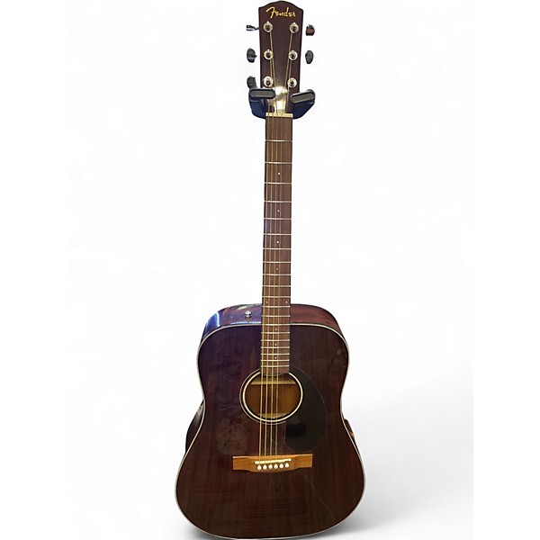Used Fender CD60 Mahogany Mahogany Acoustic Guitar