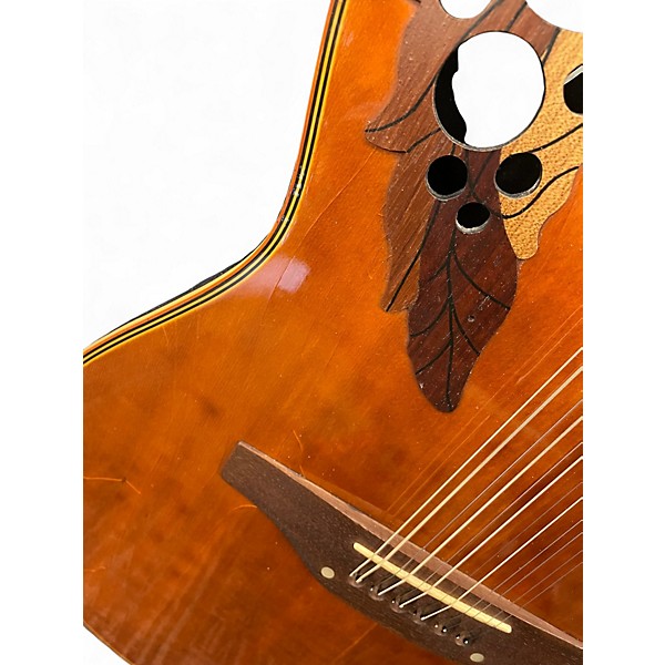 Used Ovation CC255 Celebrity Deluxe Natural 12 String Acoustic Guitar