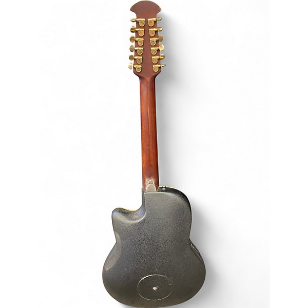 Used Ovation CC255 Celebrity Deluxe Natural 12 String Acoustic Guitar