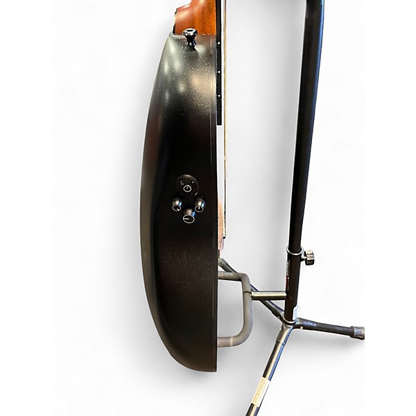 Used Ovation ULTRA 1516PBM PITCH BLACK Acoustic Electric Guitar