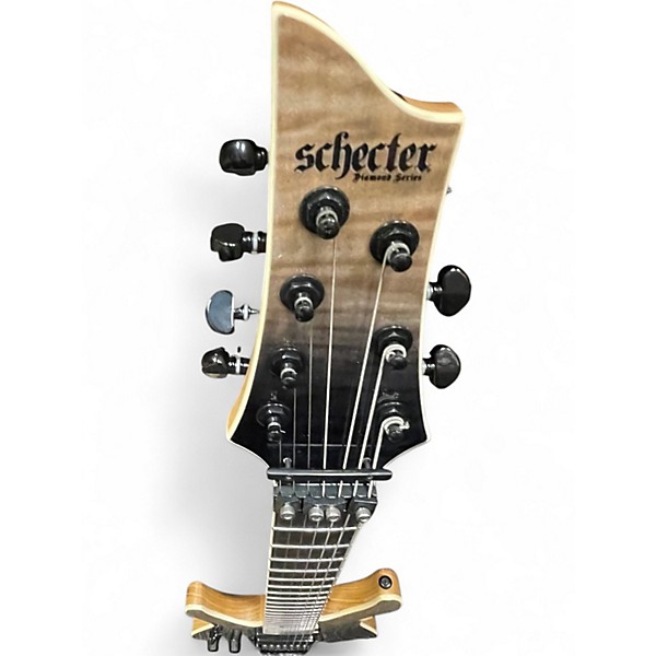 Used Schecter Guitar Research SLS ELITE 7 STRING BLACK FADE Solid Body Electric Guitar