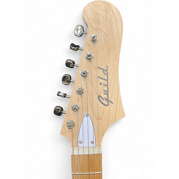 Used Guild surfliner Orange Solid Body Electric Guitar