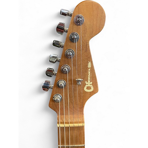 Used Charvel Pro-Mod DK24 HH 2PT CM Matte Blue Frost Solid Body Electric Guitar