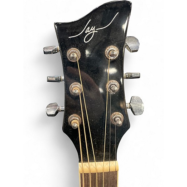 Used Jay Turser JJ45 Black Acoustic Guitar