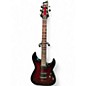 Used Schecter Guitar Research Diamond Series PT Crimson Red Burst Solid Body Electric Guitar thumbnail