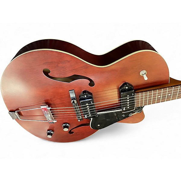 Used Godin 5th Avenue Kingpin P90 Walnut Hollow Body Electric Guitar