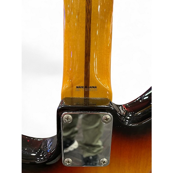 Used Fender MIJ 1995 Mustang Bass 2 Color Sunburst Electric Bass Guitar