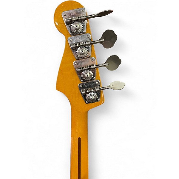 Used Fender MIJ 1995 Mustang Bass 2 Color Sunburst Electric Bass Guitar