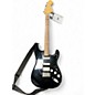 Used Fender Deluxe Stratocaster Black Solid Body Electric Guitar thumbnail