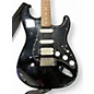 Used Fender Deluxe Stratocaster Black Solid Body Electric Guitar