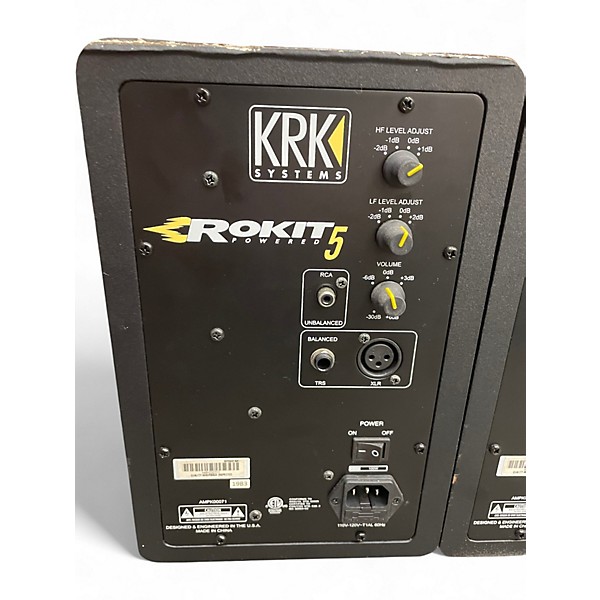 Used KRK ROKIT 5 G3 PAIR Powered Monitor