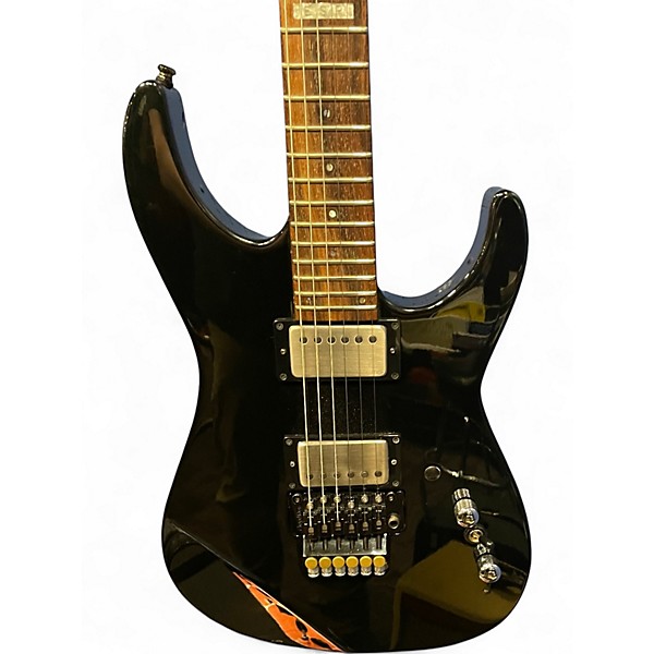 Used 2013 ESP M-II with Floyd Rose Black Solid Body Electric Guitar