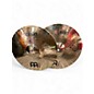 Used MEINL 14in Classic Custom Medium Hi Hat Pair Cymbal thumbnail