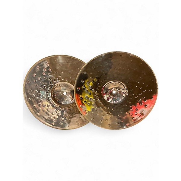 Used MEINL 14in Classic Custom Medium Hi Hat Pair Cymbal