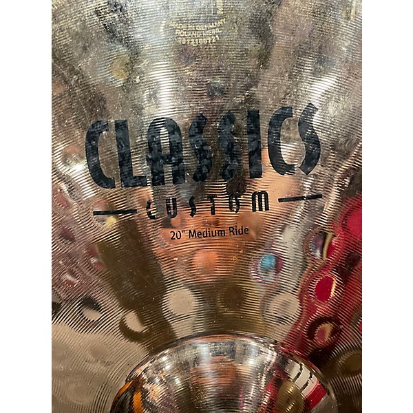 Used MEINL 20in Classic Custom Medium Ride Cymbal