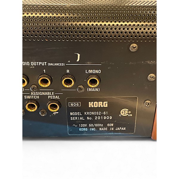 Used KORG KRONOS2 61 Keyboard Workstation