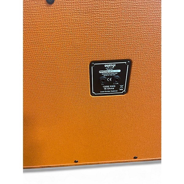 Used Orange Amplifiers PPC212C 2x12 Guitar Cabinet