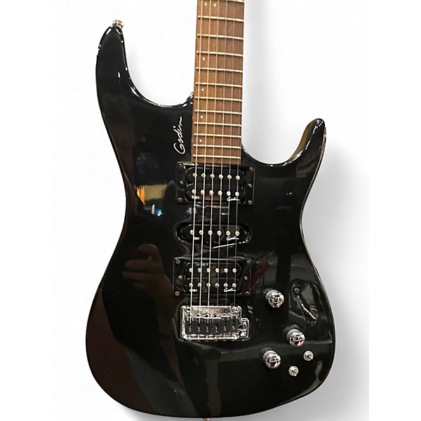 Used Godin FREEWAY SA BLACK Solid Body Electric Guitar