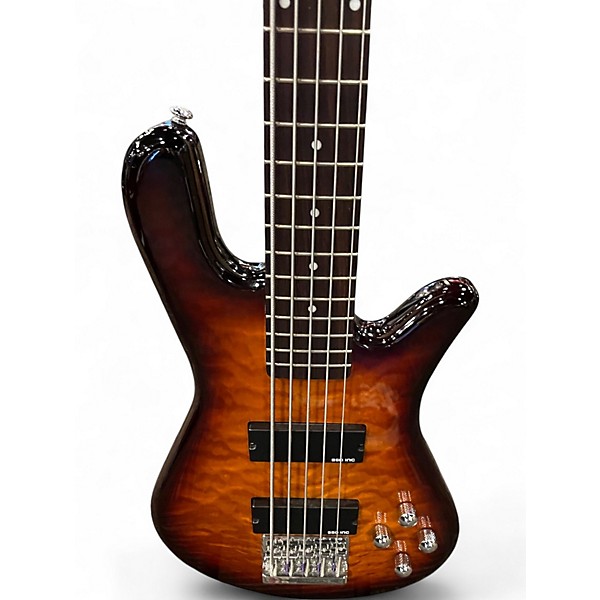 Used Spector Legend 5 Standard 3 Color Sunburst Electric Bass Guitar