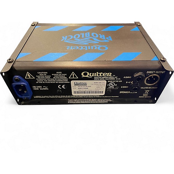 Used Quilter Labs Pro Block 200 Solid State Guitar Amp Head