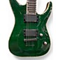 Used ESP MH-1000 GREEN Solid Body Electric Guitar