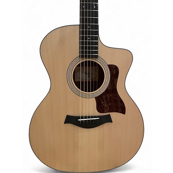 Used Taylor 214CE-K Natural Acoustic Electric Guitar