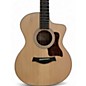 Used Taylor 214CE-K Natural Acoustic Electric Guitar