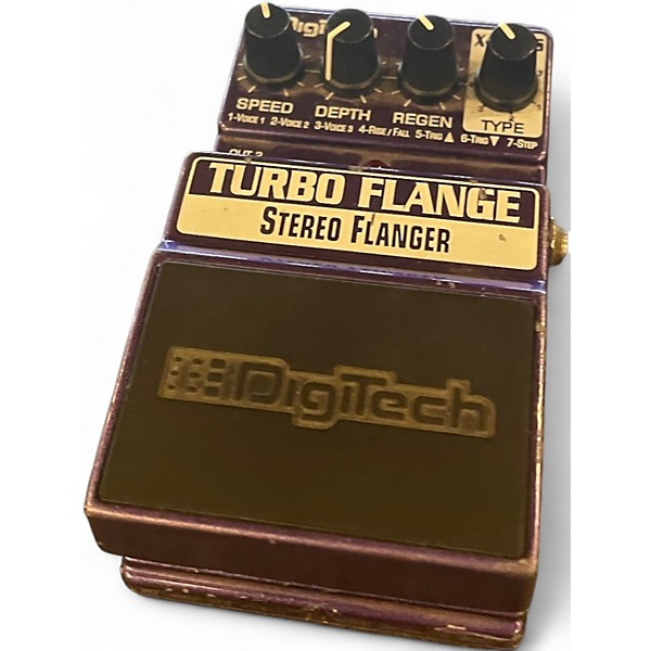 Used DigiTech XTF Turbo Flanger Effect Pedal