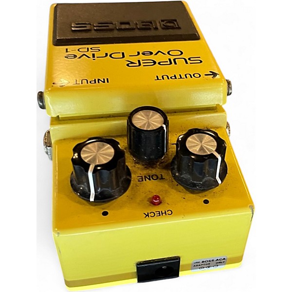Used BOSS SD1 Super Overdrive Effect Pedal