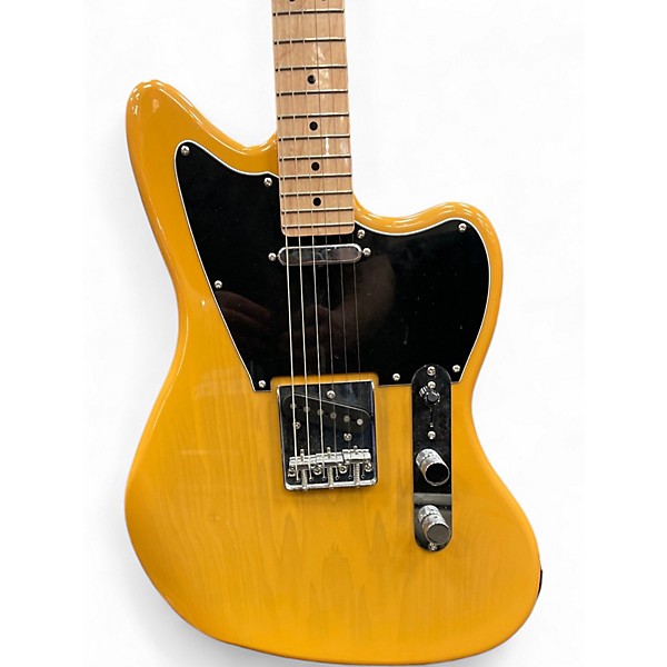 Used Squier Paranormal Offest Telecaster Butterscotch Blonde Solid Body Electric Guitar