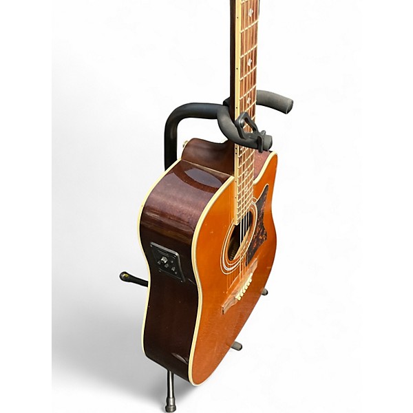 Used 2003 Epiphone Masterbuilt AJ-500RCE Antique Natural Acoustic Guitar