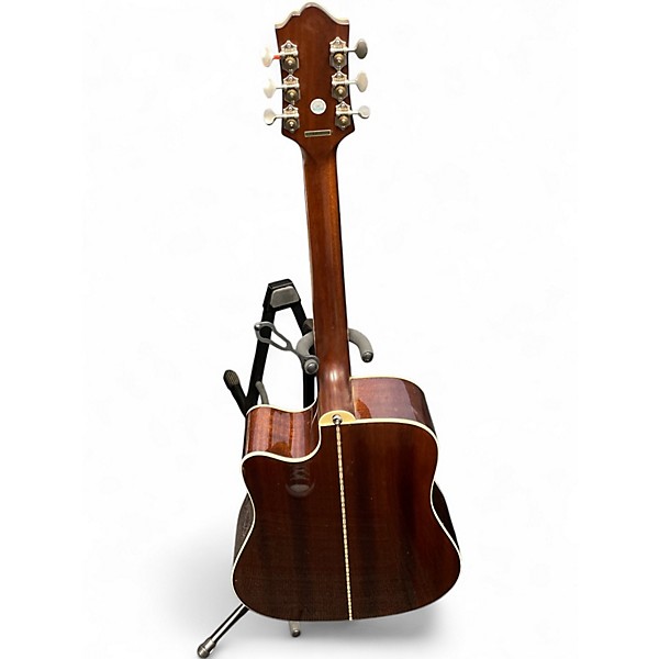 Used 2003 Epiphone Masterbuilt AJ-500RCE Antique Natural Acoustic Guitar