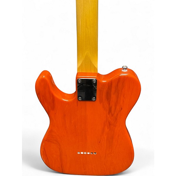 Used 2000s G&L Tribute ASAT Classic Metallic Orange Solid Body Electric Guitar