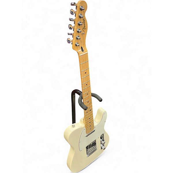 Used Fender Player Telecaster White Solid Body Electric Guitar