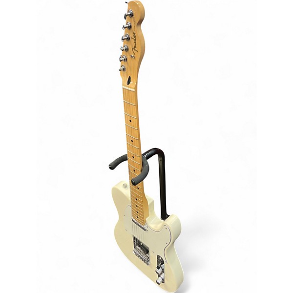 Used Fender Player Telecaster White Solid Body Electric Guitar