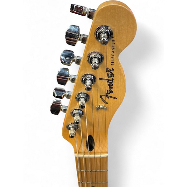 Used Fender Player Telecaster White Solid Body Electric Guitar