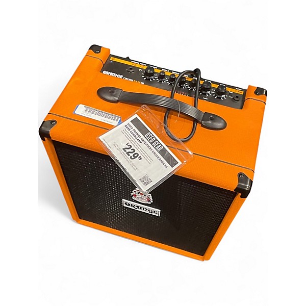 Used Orange Amplifiers CRUSH BASS 50 Bass Combo Amp