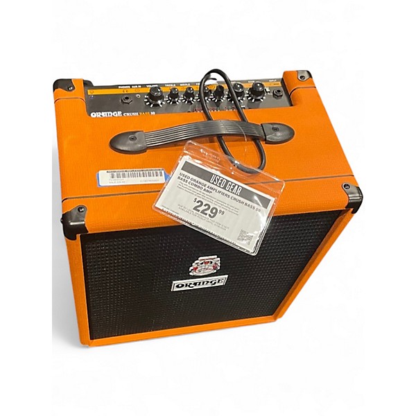 Used Orange Amplifiers CRUSH BASS 50 Bass Combo Amp