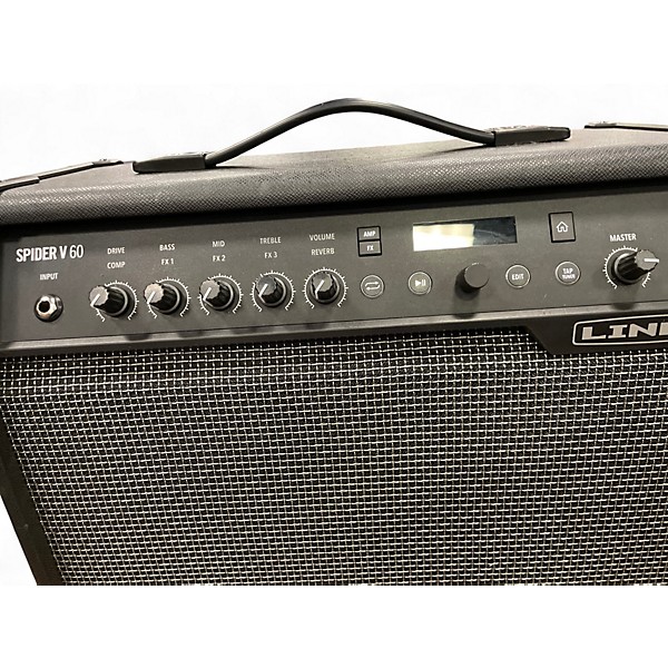 Used Line 6 Spider V 60 1x10 Guitar Combo Amp